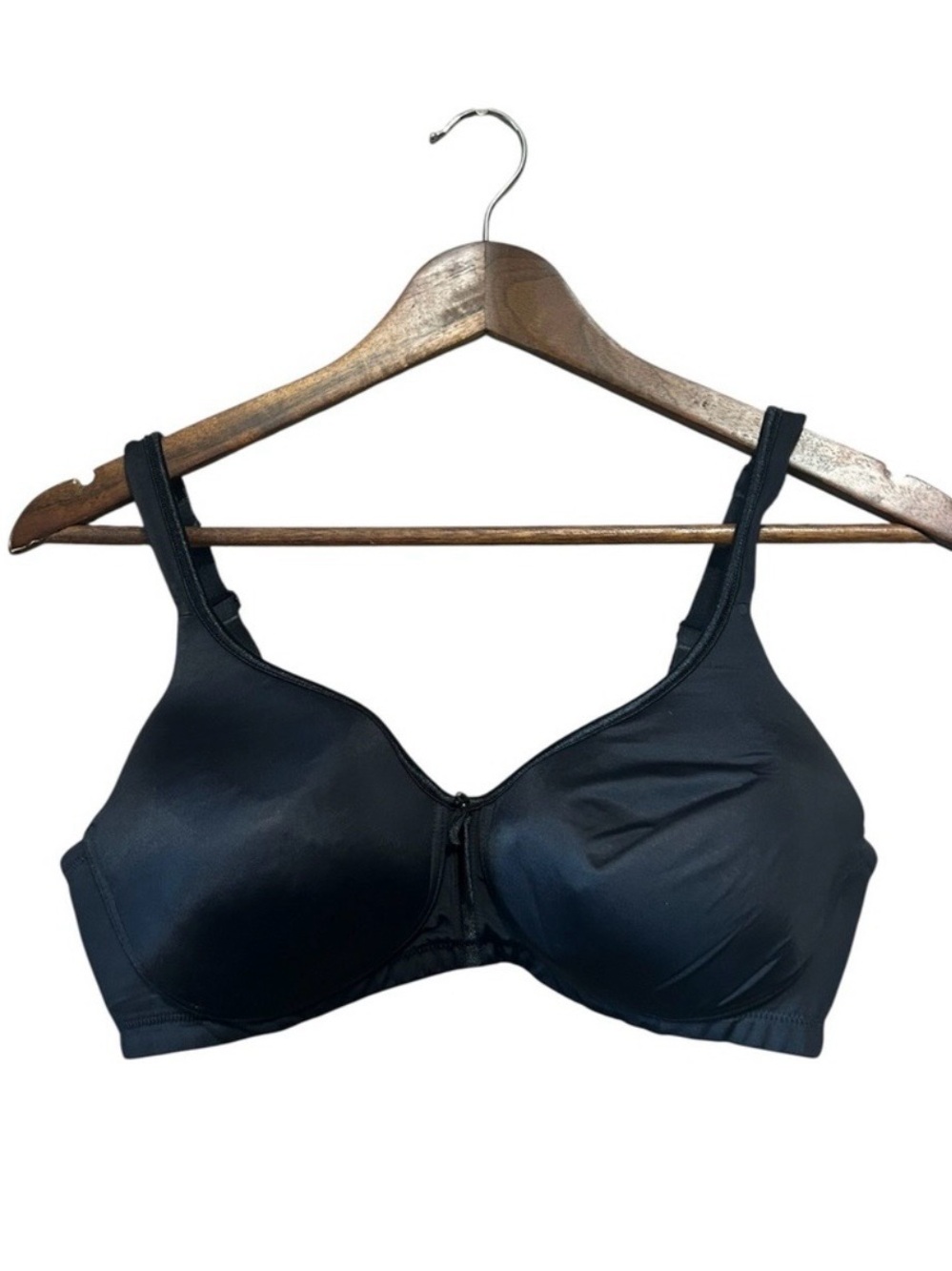 Vanity Fair Black Wireless Full Coverage Bra